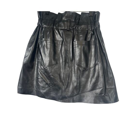 BlankNYC Vegan Leather Paperbag Mini Skirt - Size XS - Picture 2 of 8